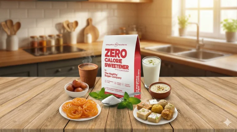 stevia based zero calorie sweetener by the healthy sugar company