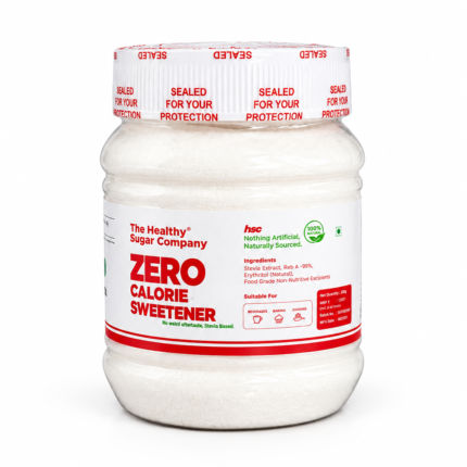The Healthy Sugar Sweetener Zero Calories | 200 Gram Pack | 100% Natural No Weird Aftertaste | Keto & Diabetic Friendly | 60 Day / 2 Month Pack