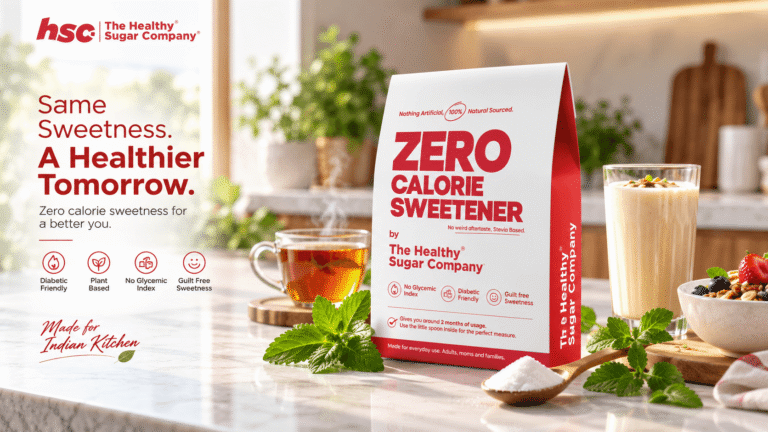 the healthy sugar company banner